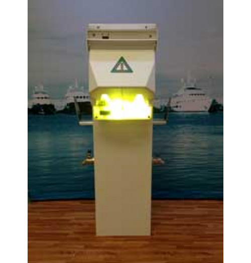 Marina Electrical Equipment - Bayside Power Pedestal - Model BU3050-Pedestal