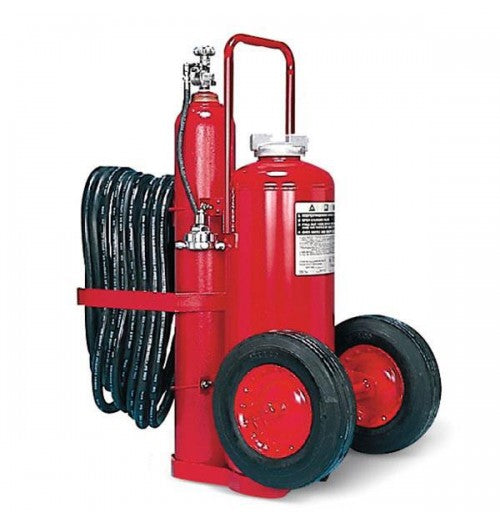 Amerex Regulated Pressure Wheeled Fire Extinguisher Rubber Wheels