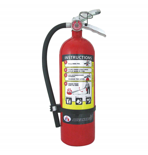 Badger ABC Multipurpose Dry Chemical Stored Pressure Extinguisher