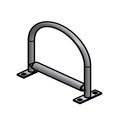 Merco Marine Bar Hoop - No Leg - 1" Hoops - Roller