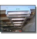 JIF Marine - CSD1 Under Deck Ladder - 4-Step Pontoon Boat Ladder