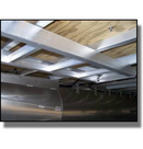 JIF Marine - CSD1 Under Deck Ladder - 4-Step Pontoon Boat Ladder