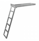 JIF Marine - CSD1-5 Under Deck Ladder - 5-Step Pontoon Boat Ladder