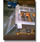 JIF Marine - CSD2 Under Deck Ladder - 4-Step Pontoon Boat Ladder