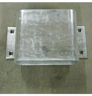 AMD External Elongated Pipe Holder Side 3 Inch WD-PHE3S WD-PHE3SB - Backup Plate