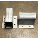 AMD External Elongated Pipe Holder End 3 Inch WD-PHE3E WD-E3EB - Backup Plate