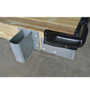 AMD External Elongated Pipe Holder End 3 Inch WD-PHE3E WD-E3EB - Backup Plate