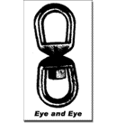 Drop Forged Steel Swivel Eyes
