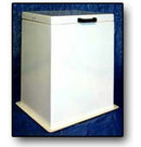 ATLANTIC ALUMINUM TRASH CONTAINERS