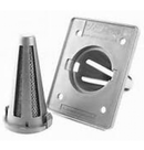 2 1/2" X 4" ABS Plastic