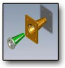 2 1/2" X 4" ABS Plastic