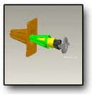 2 1/2" X 4" ABS Plastic