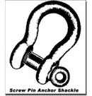 SCREW PIN SHACKLES