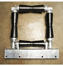 AMD Square External Pile Guide With 4 Rubber Rollers